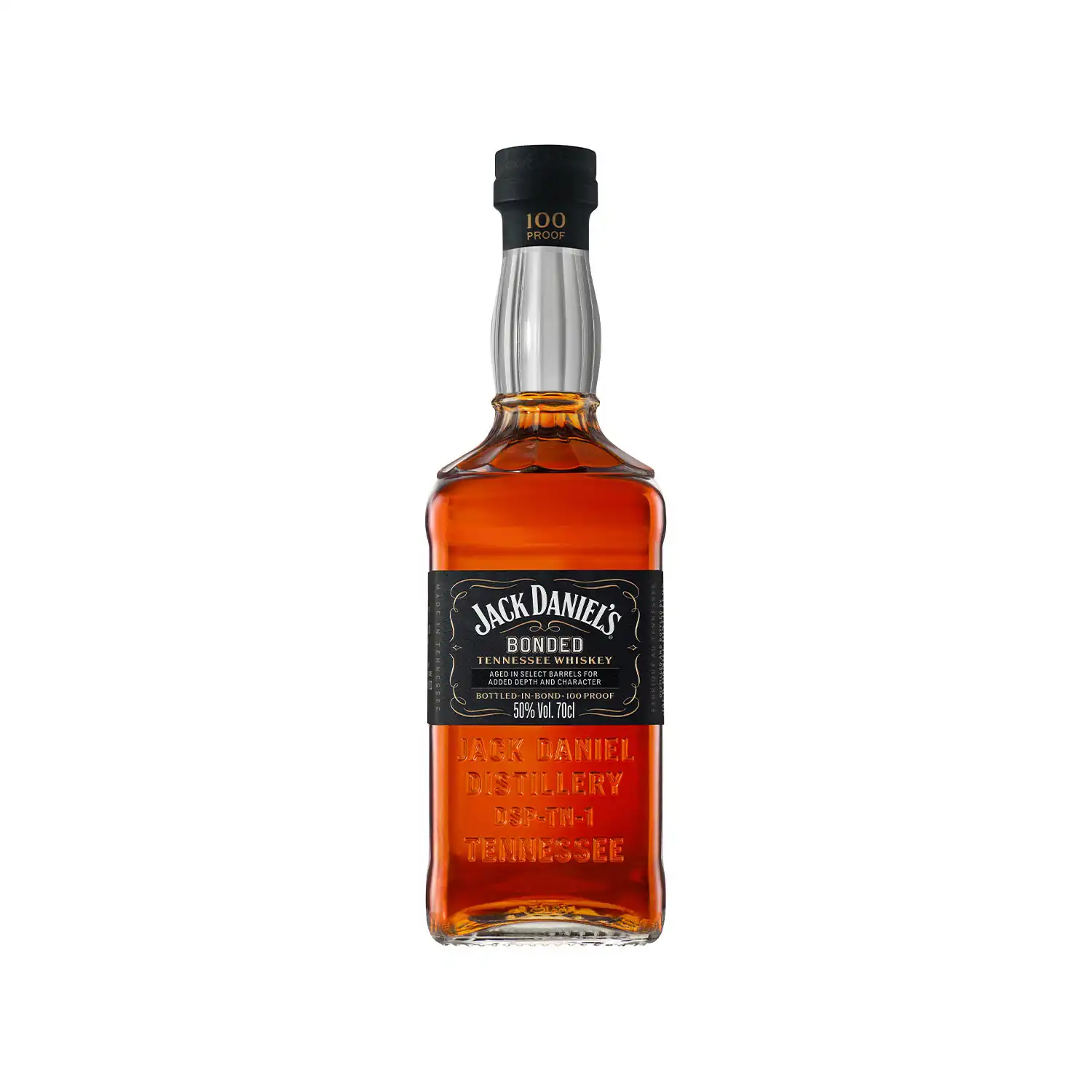 Jack Daniel’s Bonded – Tennessee whiskey i kantig flaska med svart etikett
