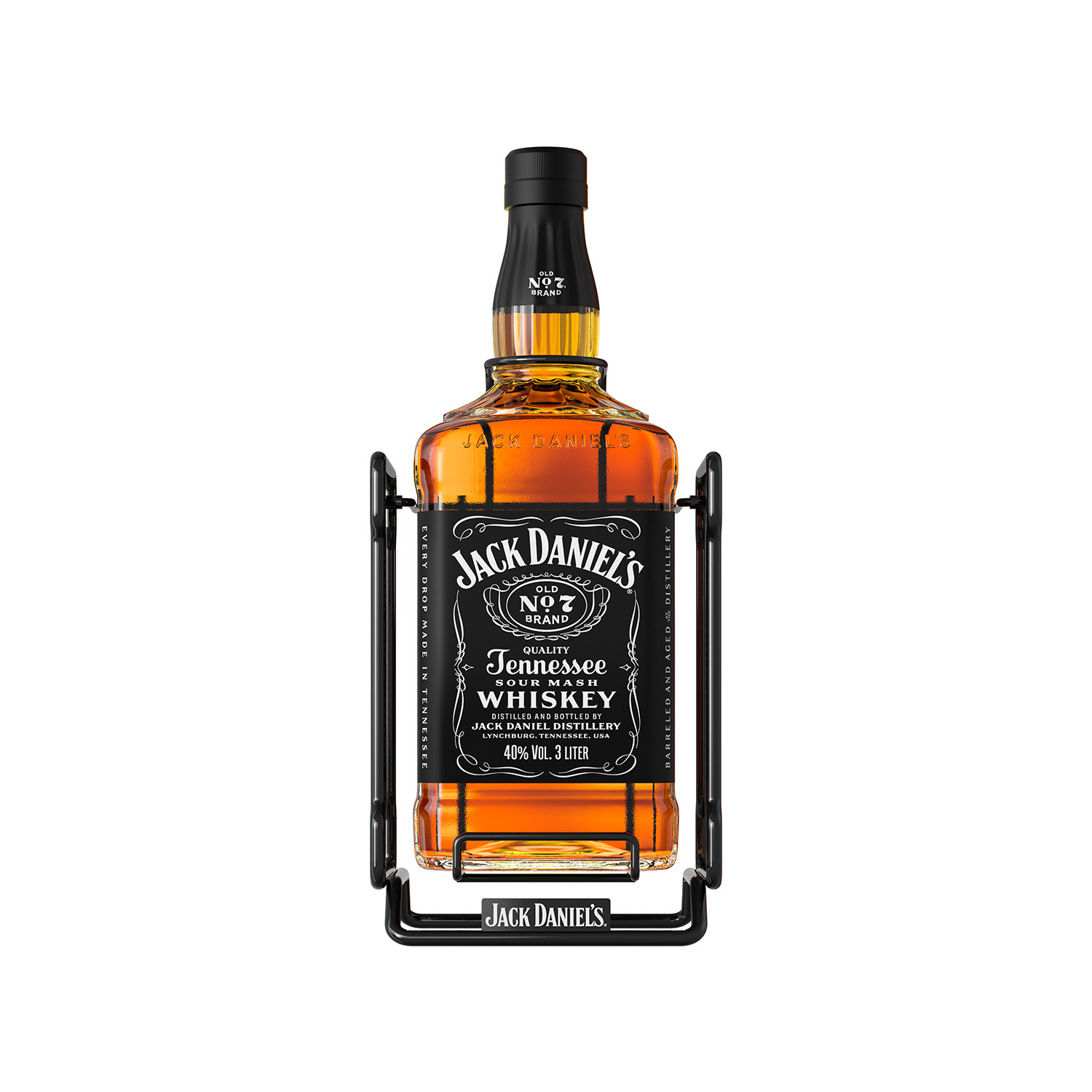 Jack Daniels - Tennessee Whiskey - 3 liter - Just Drinks - Sverige - Stor flaska